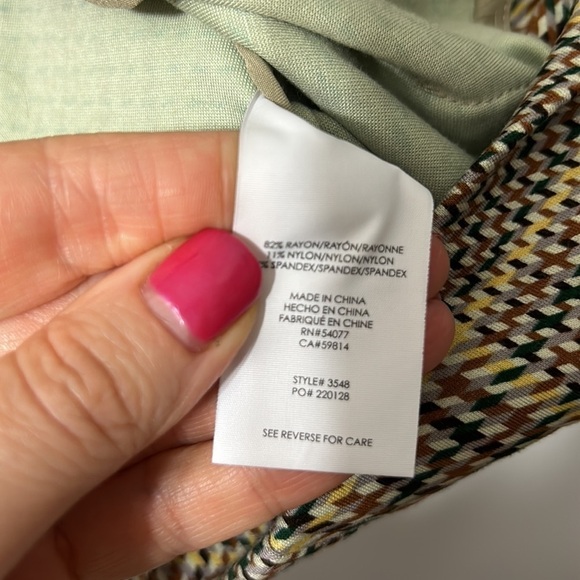 Cabi Sleuth Houndstooth Academia Blazer size 2 - Picture 6 of 7